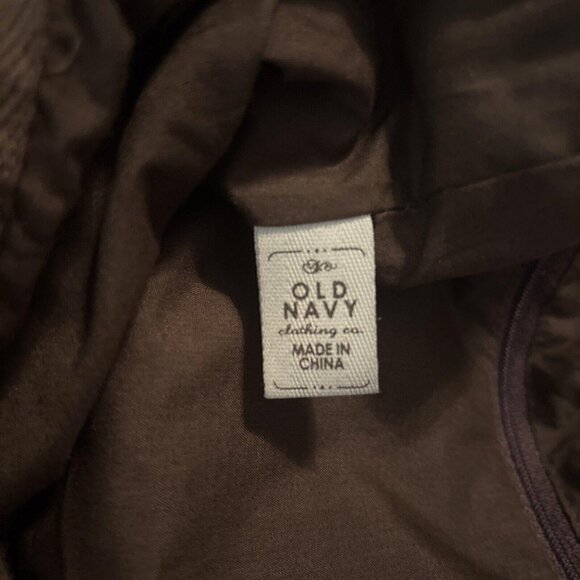 Brown 14X15" Spotted Old Navy Shopper Tote Handbag Purse - Picture 7 of 10